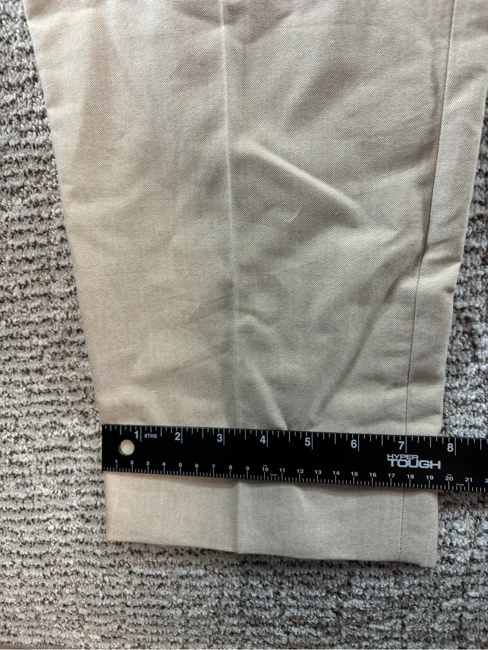 NWT J.Crew Men's 34/32 Khaki‎ Ludlow Slim-Fit Portuguese Cotton Oxford Suit Pant